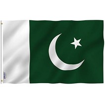Anley Fly Breeze 3x5 Feet Pakistan Flag - Vivid Color and Fade Proof - Canvas Header and Double Stit, 1