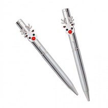 스승의날선물 볼펜 선물용볼펜 선물 루돌프 크리스마스 크리스탈 고급 제작 고급볼펜 어버이날선, 볼펜_B1392