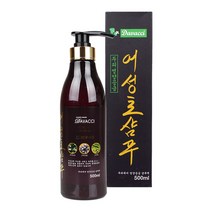 다바찌 어성초 천연성분 샴푸 500ml, 상세페이지 참조
