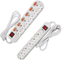 광명전기 6구 멀티탭 / 일반형 개별형, 없음, 04. 광명 멀티탭 6구 개별형 1.5m