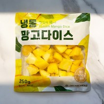 신정푸드 냉동과일 주스스무디 아이들 간식 망고다이스 1kg(250g*4개), 1개