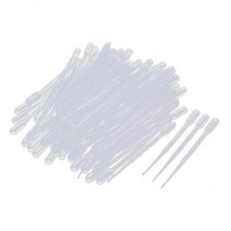 2x 100PCS 2ml 일회용 플라스틱 이송 피펫 교정된 드로퍼에 적합, 클리어
