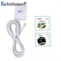 28dBi 4G 안테나 CRC9 SMA TS9 커넥터 화웨이 3G LTE 모바일 라우터 GDeals 2.0M 라인 용 광대역 신호 증폭, 03 TS9 Connectors