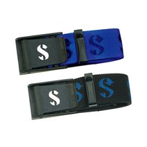 [스쿠버프로 SCUBAPRO] 스탠다드 웨이트벨트, 실버버클-블랙