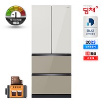 (포토리뷰) 위니아 딤채 스탠드형 김치냉장고 EDQ57HBLIER 4룸 551L 1등급 냉장/냉동