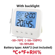 곡물 벼 수분 활성도 측정기 디지털 실내 편리한 온도 센서 습도계 온도계 습도계 게이지, e0828-s