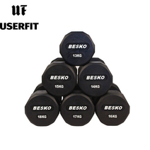유저핏 베스코 12각 우레탄 덤벨 3kg 4kg 5kg 6kg 7kg 8kg 9kg 10kg 12kg~40kg, 30kg, 1개