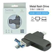 USB 플래시 드라이브 3.0 인터페이스 스마트폰 컴퓨터 휴대용 메모리 펜 32GB 변속기, 01 32GB, 02 Black