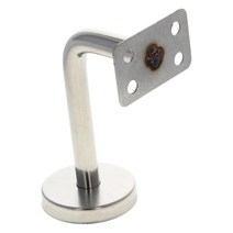 50 직경 난간 브래킷 스테인레스 스틸 벽 닦았 세련된 실버 핸드 레일 계단, 07 201 A12x60x100mm