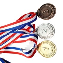 태권도 목걸이 금은동 우승 기념메달 시상메달 우승상징 메달수여, 5cm은메달