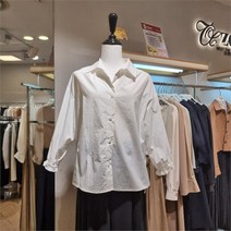 주크 NC13 뒷면꼬임포인트블라우스 V222PSC932