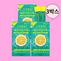 네이처 드림 스파클링 레몬 풋사과 데일리톡 분말 5g 14포 3박스 42포, 스파클링 레몬 5g 3박스 42포