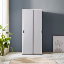 NEW 솜씨방가구 루디아 슬라이딩 800 이불장, 그레이