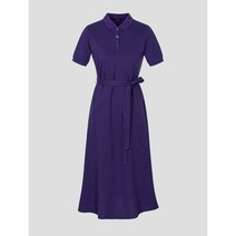 [빈폴레이디스] [Essential] 롱 기본 피케 원피스 퍼플 BF3471UE1U