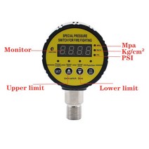 HC-Y810 220 AC 1MPA 유압 공기 압축기 디지털 스위치 x 1.5 G1/2 맞춤형, 04 thread G3-8, 01 0-0.1Mpa