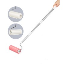 검은 옷 먼지제거기 손잡이 롤 클리너 인테리어소품 청소도구 먼지브러쉬 먼지털이기 장난감먼지, 클리너손잡이3단T형16