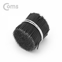 점퍼 케이블 Black 2.5cm 900ea 점퍼선, 1+1)2개