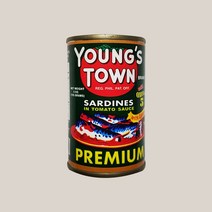 정어리 토마토 통조림 Youngs Town Green 155g