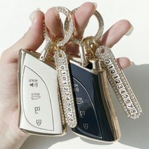 루루형제 차 키케이스 스마트 TPU 키커버 키홀더 자동차 키링 렉서스 ES300H LS500H, 키케이스+번호키링+가죽리본키링, AL-01, 스카이그레이