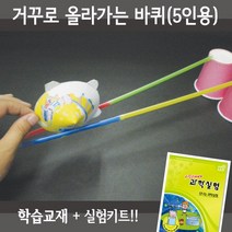 사이언스월드 거꾸로올라가는바퀴만들기(5인용재료+교재5권), 단품