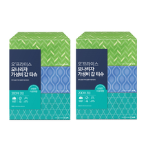 오프라이스 모나리자 가성비 갑티슈 2겹 200매, 3개입, 2팩