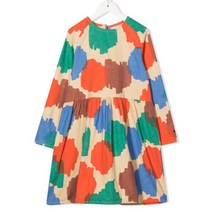 보보쇼즈 [BOBO CHOSES] 22FW 키즈 그래픽 패턴 프린팅 원피스 222AC098 720