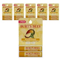 버츠비 너리싱 립 밤, Mango Butter, 12개입