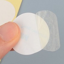 강력 원형양면테이프 자동차 블랙박스부착 부직포, 사이즈, 20mm