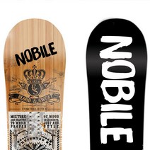 nobile 01 차량용스티커 스노우보드스티커, 400 x 133 mm/일반원단
