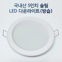 LED 5인치 다운라이트 매립등 매입등 욕실등 화장실등 방습, 주광색