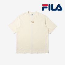 휠라 휠라FS2RSD2121X 공용 루즈핏 라인 반팔 티 LSA