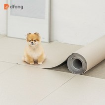 [8단/강아지매트1위/CJ단독/애견1위] 디팡 강아지매트 폴딩 8단, 뉴헤링본 그레이