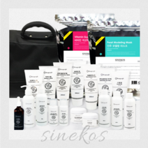 시내코스 2023년 피부자격증 실기재료 풀세트 58종 (화장품19종+소도구39종), 가방미포함, 100