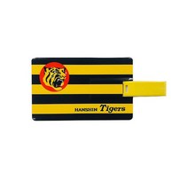 한신 타이거스 구단기 카드형 USB 메모리 지갑에 수납 가능하고 분실을 막아 상비할 수 있는 편리한 카드형 USB 메모리 [유익한 10개 세트]