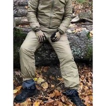 우모복 방한복 배달 경량패딩 베이스캠프 페더다운 극동계 바지 구스다운 우모바지, 상세 페이지 참고, XL 올리브 브라운