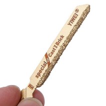 수공구 3pc 다이아몬드 지그 톱날 3 "T150 카바이드 그레인 50 그릿 T-생크 직소 블레이드 세라믹 타, 01 75mm