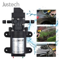 보트 워터펌프 요트 수리 모터 호환용 justech dc 12v 70w 고압 마이크로 다이어프램 자동 스위치 6lmin for rv camper 해양 잔디 호환, 협력사