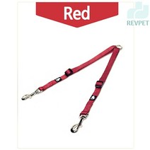 다둥이산책줄 두마리애견줄 개리드줄 강아지끈 쌍둥이 산책 더블리드줄 애견목줄 두줄, L