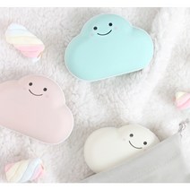 충전식 캐릭터 손난로 귀여운 구름 보조배터리 휴대용 커플 연인 크리스마스 졸업 입학 선물 전기 전자핫팩 판촉물, 핑크