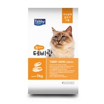 테비토퍼 고양이 테비랑 건식사료, 생연어, 5kg, 1개