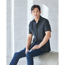 (지벤종합상사)ZB-Y2041 작업복 단체복 근무복 현장작업복 회사근무복 유니폼 셔츠 남방, 멜란지그레이