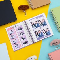 모먼트 포토인생 네컷 앨범 사진인화 접착식 초음파 보관 선물 포토북 커플, 베이직퍼플