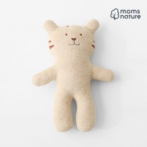 [맘스네이처] 오가닉 애착인형 출산선물 곰 아기 신생아 인형, 호랑이_베이지