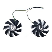 컴퓨터 Zotac GeForce RTX 2060 2070 용 냉각 팬 SUPER Mini GTX 1660 1660Ti 듀얼 그래픽 카드 교체, [01] 1Lot
