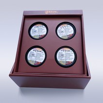 [4종선물세트] 설명절 선물세트 순창고추장 된장 매실 더덕장아찌(450gx4)-궁중음식본가(초연당)