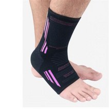 발목 보호대 아대 압축 탄성 양말 스포츠 지지대 아킬레스 힘줄 피트니스 144372, dark pink_M