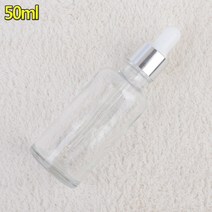 투명 유리 스포이드 공병 오일 드롭퍼 50ml 화장품 에센스 아로마 드로퍼 앰플 세럼 여행용 소분 용기 디퓨저 향수 방향제 대형 빈 병 한 방울씩 통