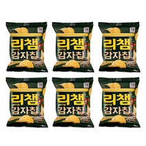 리챔 오리지널맛 감자칩 50g, 6개