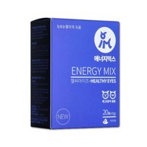 에너지믹스 헬씨아이즈 루테인 강아지 고양이 눈&눈물 영양제, 치즈, 20개입