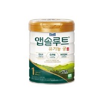 앱솔루트 유기농 궁 분유 1단계 0~6개월, 600g, 3개